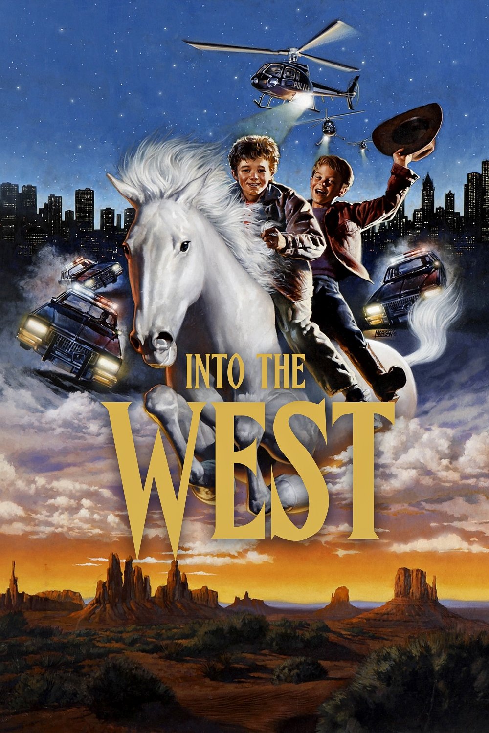 Постер Into the West